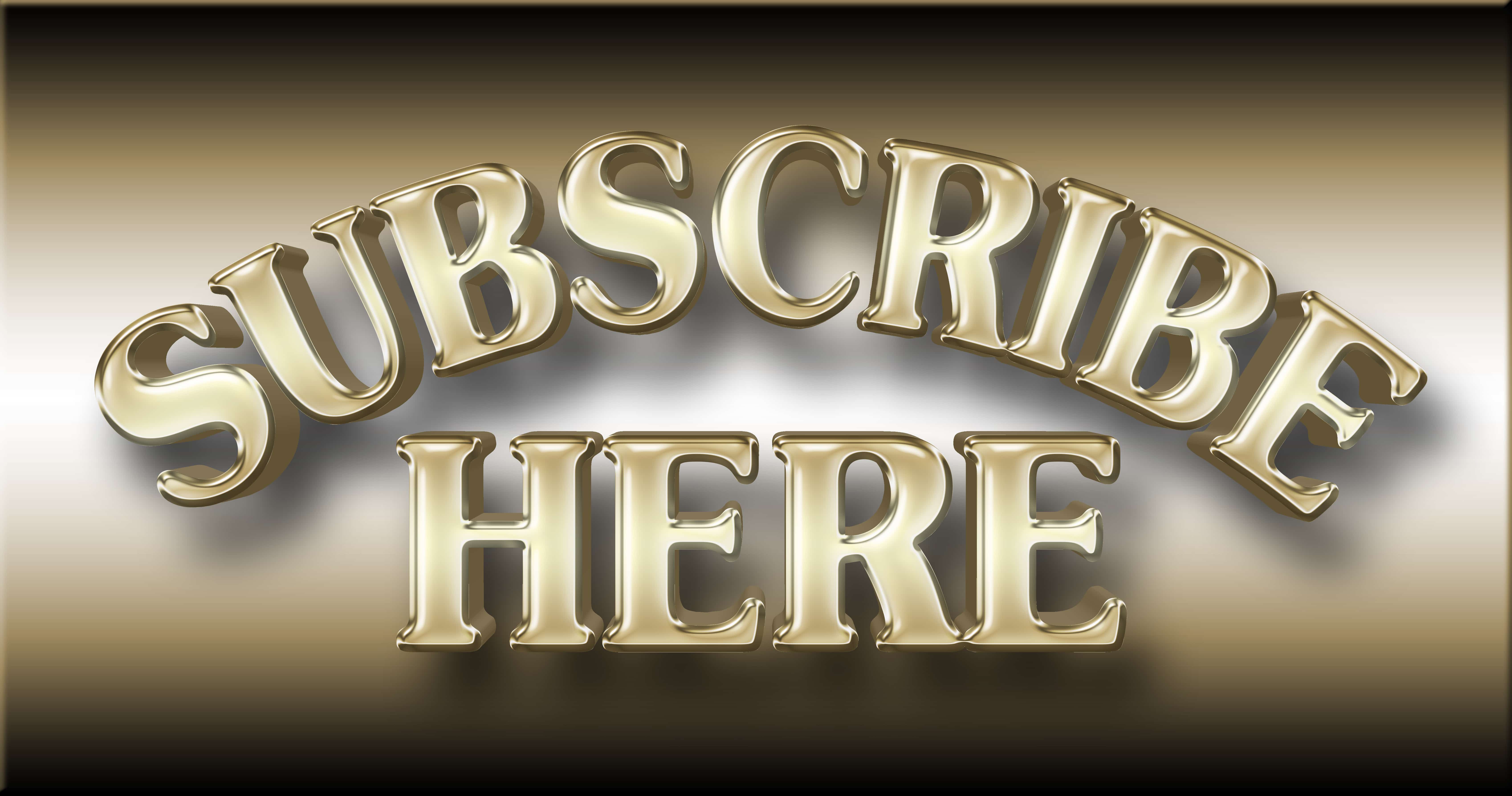 Subscribe Here for news letter